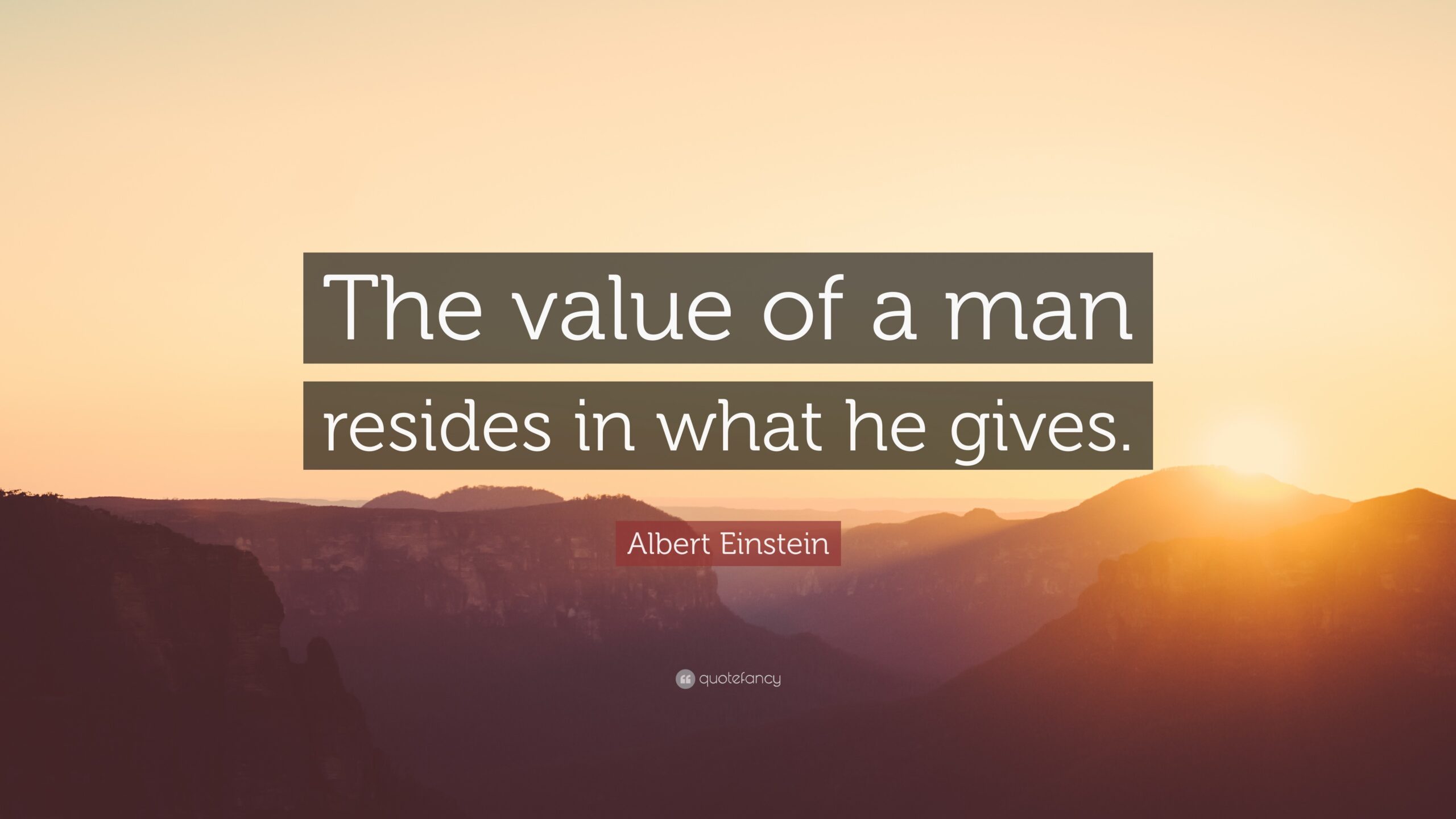 A man is born with zero value…