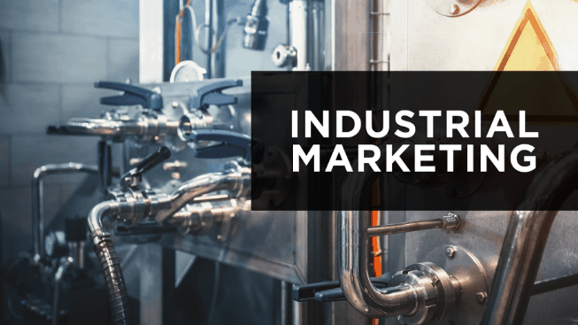 What is industrial marketing and how does it differ from consumer marketing?